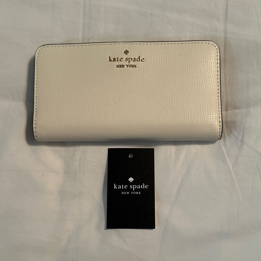 Kate Spade Cream Leather Wallet